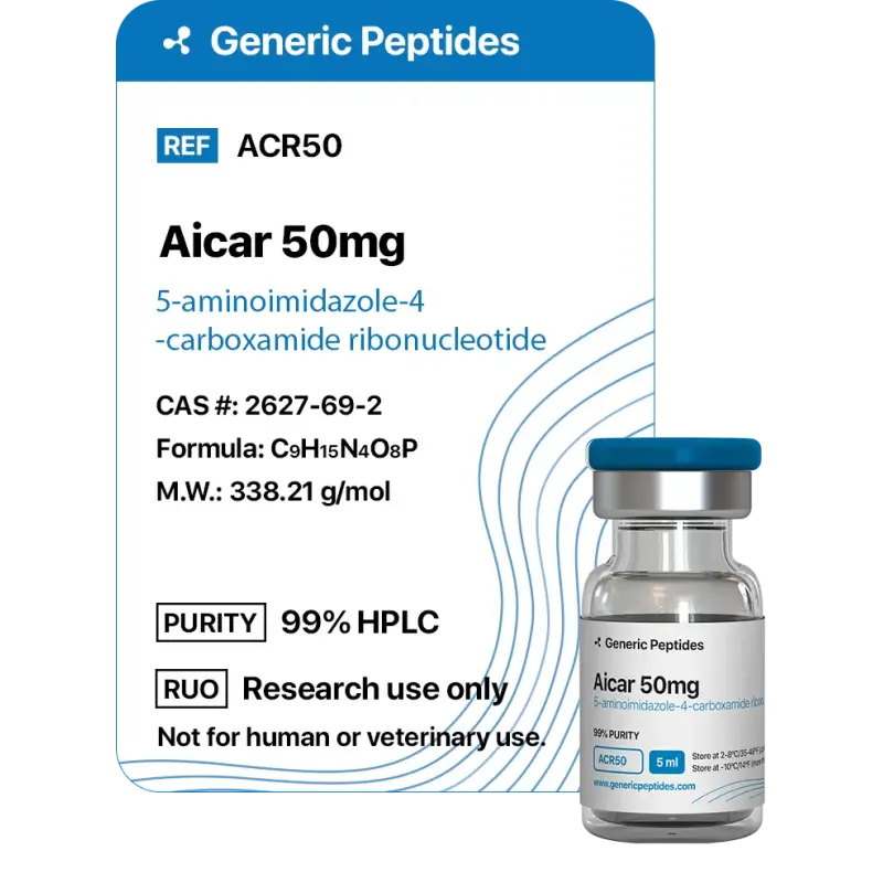 AICAR 50-100 mg Vials - Generic Peptides
