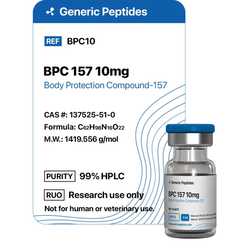 BPC-157 5-30 mg Vials - Generic Peptides