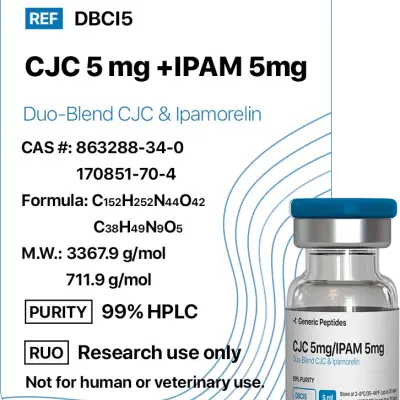 Duo-Blend CJC and Ipamorelin - Generic Peptides