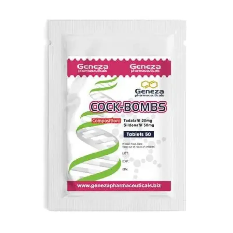 GP Cock Bombs 70 PDE5 Blend - Geneza Pharmaceuticals