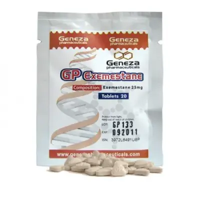 GP Exemestane Aromasin 25 mg - Geneza Pharmaceuticals