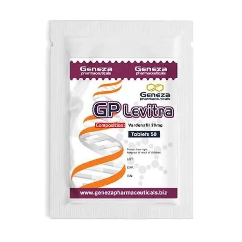 GP Levitra 20 Vardenafil Tablets - Geneza Pharmaceuticals