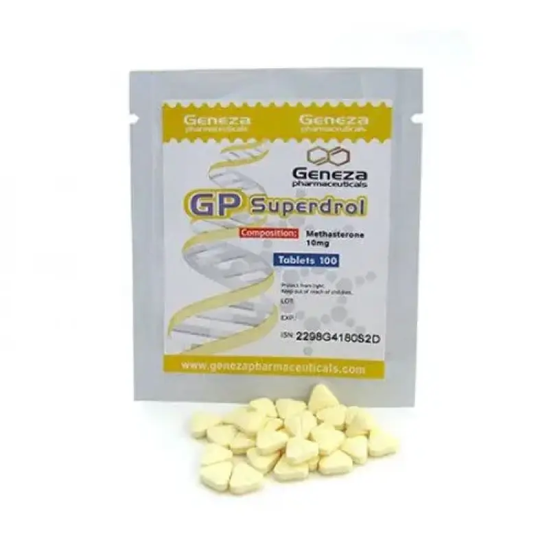 GP Superdrol Methasterone 10 mg - Geneza Pharmaceuticals