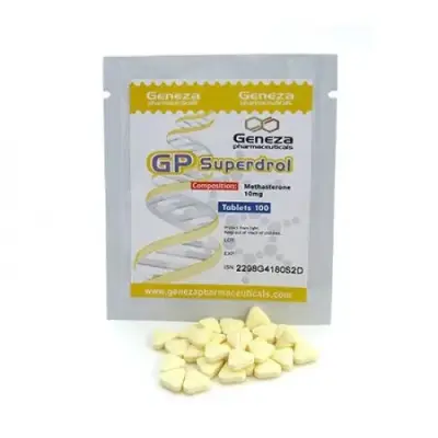 GP Superdrol Methasterone 10 mg - Geneza Pharmaceuticals