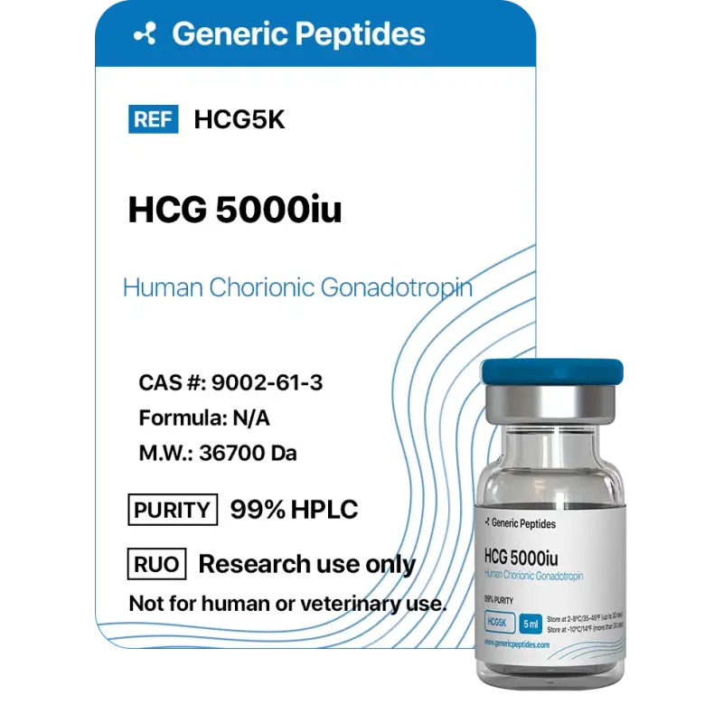 HCG 5000-10000 IU Vials - Generic Peptides