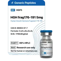 HGH Frag 176-191 2-5 mg Vials - Generic Peptides