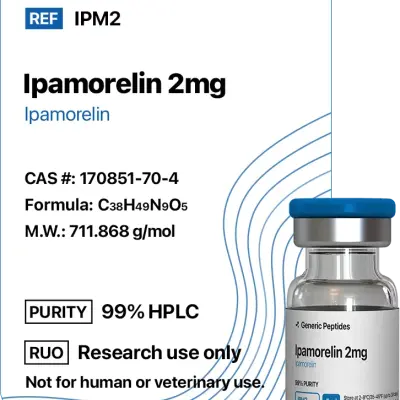 Ipamorelin 2-10 mg Vials - Generic Peptides