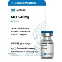 MET5 Enkephalin 20-40 mg Vials - Generic Peptides