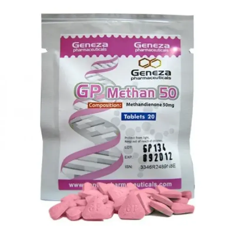 Methandienone 10 and 50 mg Tablets - Geneza Pharmaceuticals