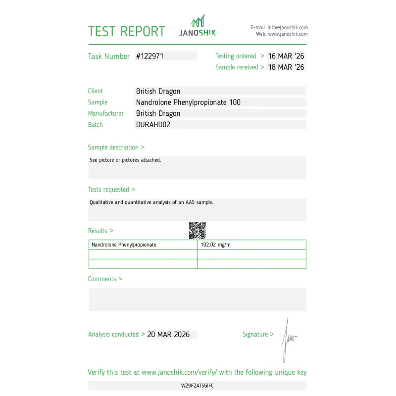 Nandrolone Ester Blend - British Dragon