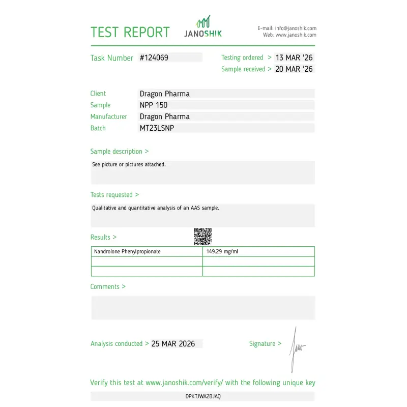 Nandrolone Ester Blend - Dragon Pharma