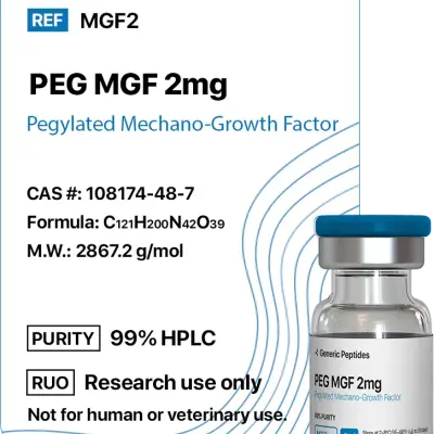 PEG MGF 2-5 mg Vials - Generic Peptides