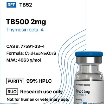 TB 500 2-10 mg Vials - Generic Peptides