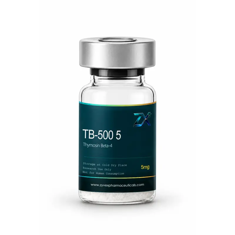 TB-500 5 mg Thymosin Beta 4 Vial - Zyvex Pharmaceuticals