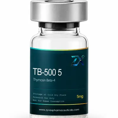 TB-500 5 mg Thymosin Beta 4 Vial - Zyvex Pharmaceuticals