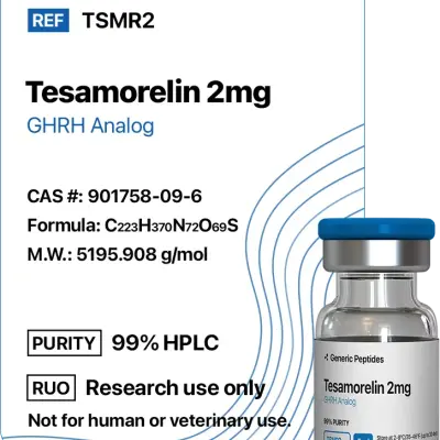 Tesamorelin 2-10 mg Vials - Generic Peptides