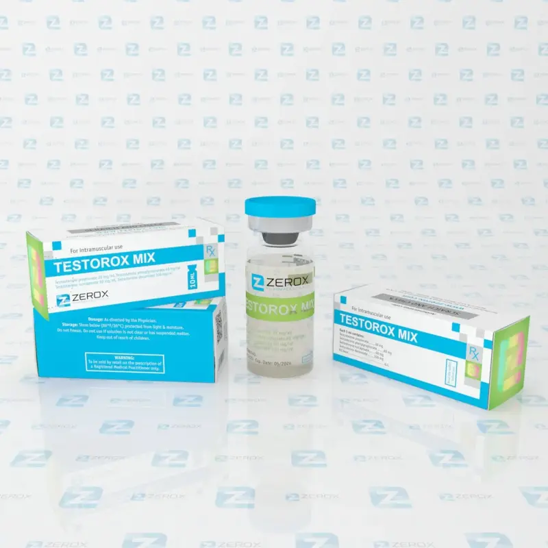 Testorox Mix Testosterone Blend - Zerox Pharmaceuticals