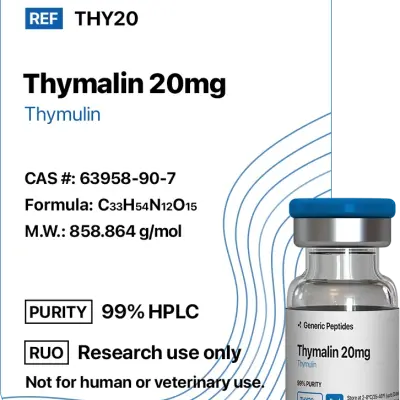 Thymalin 20-50 mg Vials - Generic Peptides