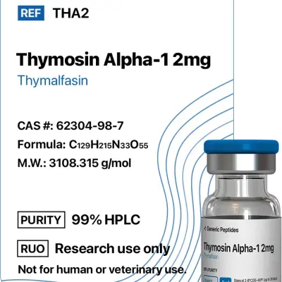 Thymosin Alpha-1 2-15 mg Vials - Generic Peptides