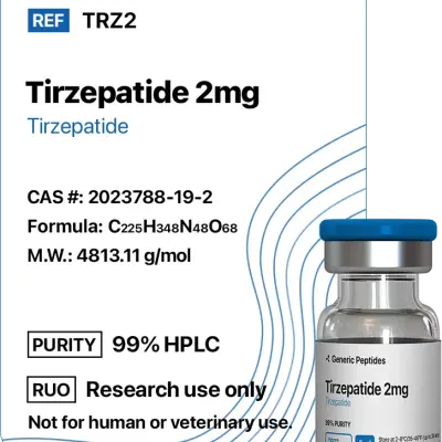 Tirzepatide 2-10 mg Vials - Generic Peptides